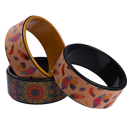 Roue de yoga au look fantaisie ethnique
