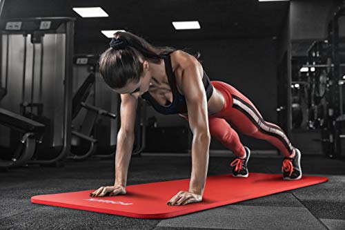 Tapis de yoga fitness épais sans phtalates et antidérapant Powrx